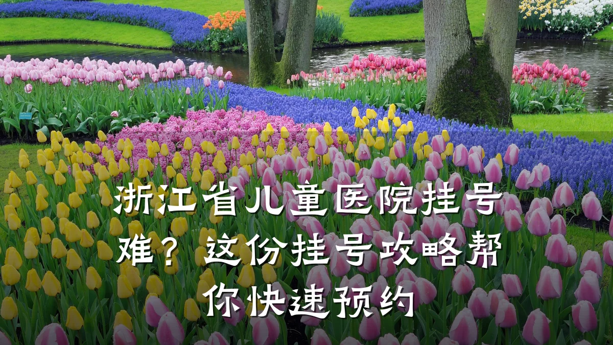 浙江省儿童医院挂号难？这份挂号攻略帮你快速预约