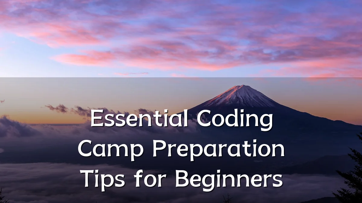 Essential Coding Camp Preparation Tips for Beginners