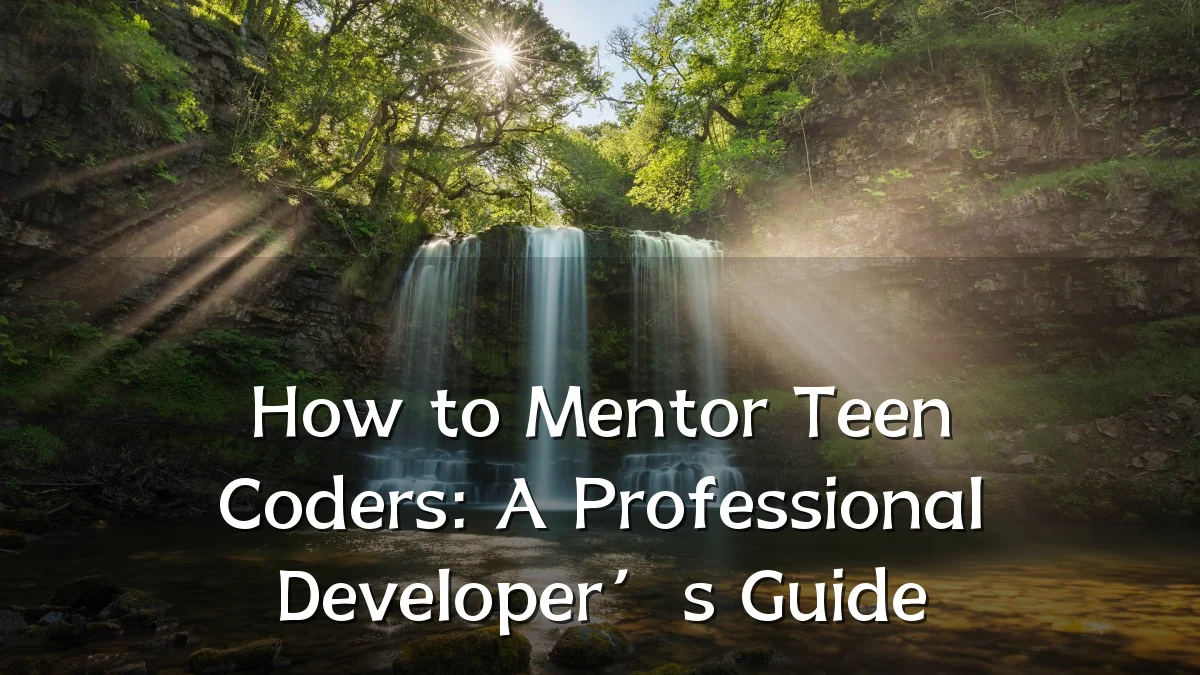 How to Mentor Teen Coders: A Professional Developer’s Guide