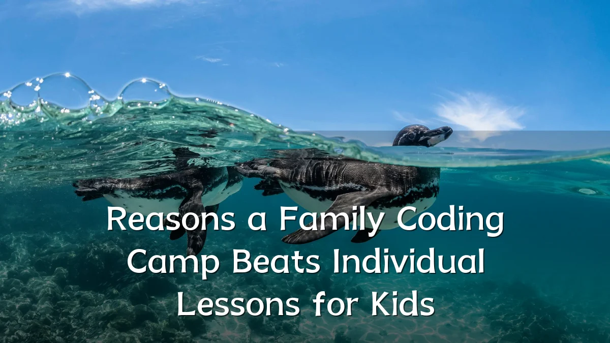 Reasons a Family Coding Camp Beats Individual Lessons for Kids