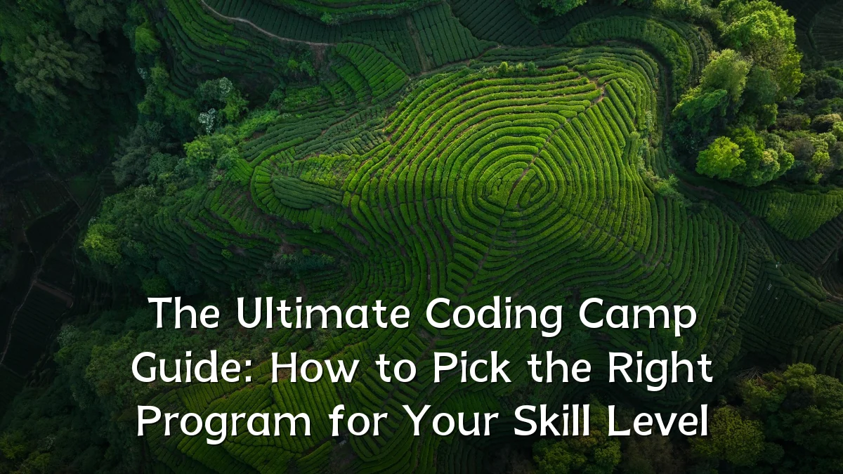 The Ultimate Coding Camp Guide: How to Pick the Right Program for Your Skill Level