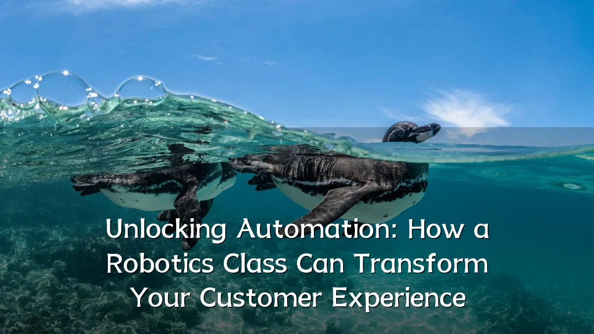 Unlocking Automation: How a Robotics Class Can Transform Your Customer Experience
