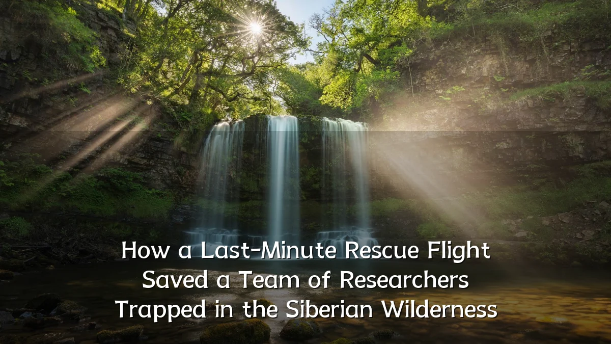 How a Last-Minute Rescue Flight Saved a Team of Researchers Trapped in the Siberian Wilderness