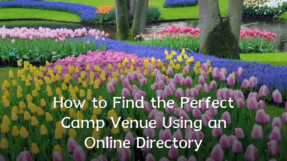 How to Find the Perfect Camp Venue Using an Online Directory